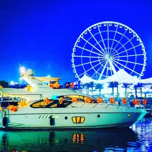 yacht birthday party celebration abu dhabi