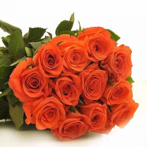 orange roses bouquet